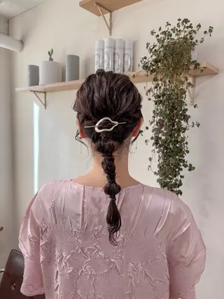 ヘアアレンジ 似合わせカット ▫️ｲﾁｶ🌻のヘアスタイル