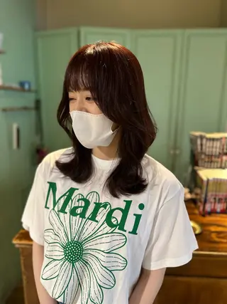 セミロング カラー AUSTIN所属・🌿丁寧なカウンセリ ング/Naoki🌿のヘアスタイル