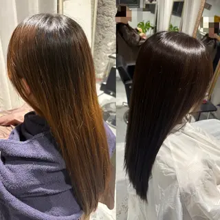 ロング カラー inc新小岩 Rionのヘアスタイル