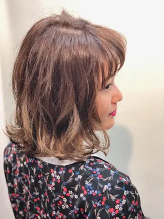 ミディアム 鈴木 隼人のヘアスタイル