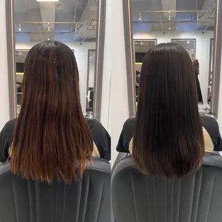 ミディアム カラー THE  ESCALA表参道所属・Hana🌷/ 透明感/艶髪/表参道のヘアスタイル