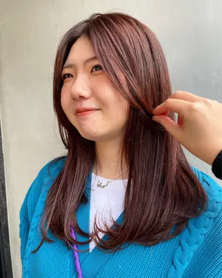 カラー 🌈HAPPYになる hair🌈ユウカのヘアスタイル