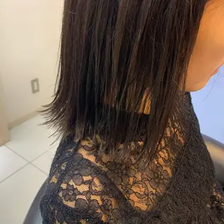 ミディアム 早坂 裕真のヘアスタイル