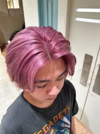 カラー メンズ デザインカラー🎨 下北沢 / 磯部のヘアスタイル