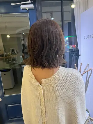 ショート 森本峻介 ボブ/透明感カラーのヘアスタイル