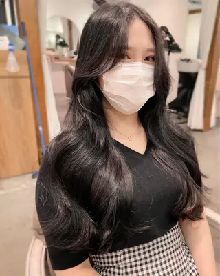 ロング カラー 韓国/レイヤー NOISM天王寺のヘアスタイル