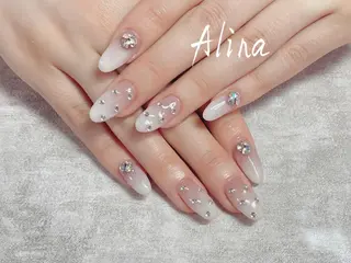 セミロング 清水 恵美のネイルデザイン