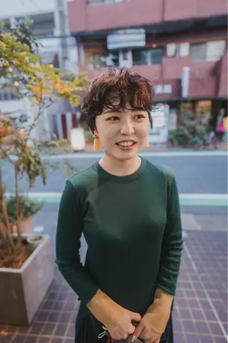 ショート パーマ Genta @gegege75のヘアスタイル