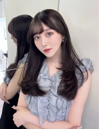 ロング カラー 韓国レイヤー/ボブ 髪質改善/TAKAのヘアスタイル