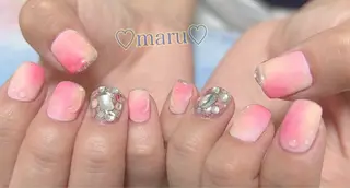 ネイル まるみ♡8/25- 31お休み🙇‍♀️のネイルデザイン