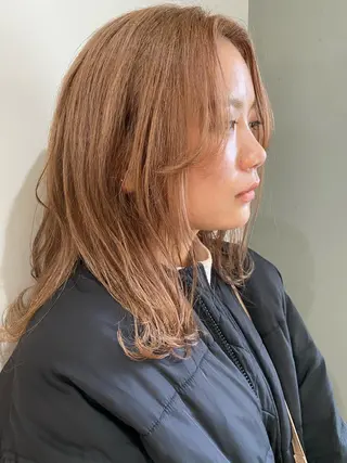 セミロング cote a cote所属・コタ コットのヘアスタイル