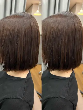 ミディアム カラー TELA HAIRのヘアスタイル