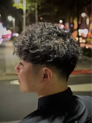 パーマ ヒロ銀座barber shop 本店所属・つつみうち ふわりのヘアスタイル