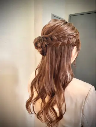 ヘアアレンジ iLuce所属・hair make もりした　ゆうのヘアスタイル