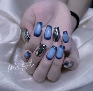 ネイル ANG アクリル スカルプ専門🌸のネイルデザイン