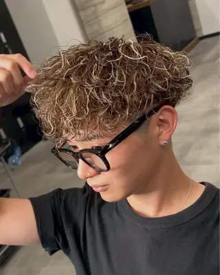 ミディアム メンズ era本店所属・笹尾 陸/era本店 メンズ短髪系美容師のヘアスタイル