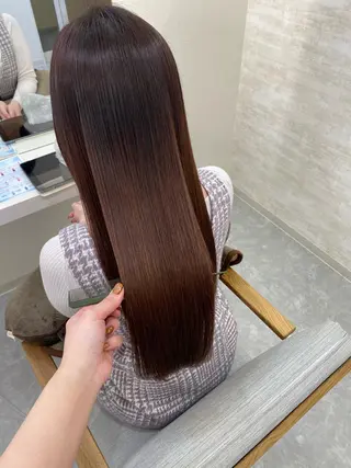 ロング 髪質改善&ヘアケア 永山若奈のヘアスタイル