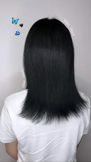 ミディアム saki/Insta fleur_sakiのヘアスタイル