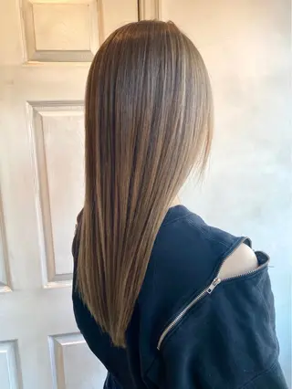 ロング 千 田のヘアスタイル