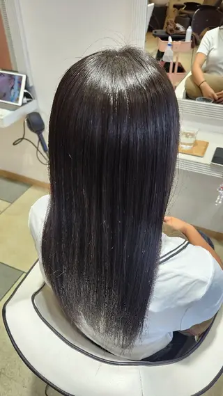 ロング ブリーチ 艶カラー🪄莉南のヘアスタイル