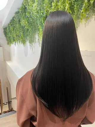 ロング カラー レイヤー/韓国ヘア /顔周り/大久保貴之のヘアスタイル