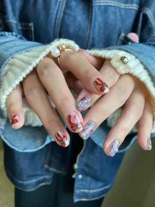 ネイル 草加ニュアンスネイル 🌚hersのネイルデザイン