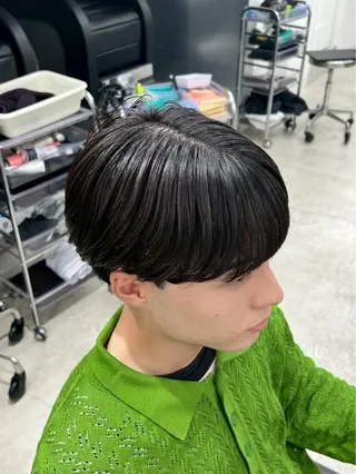 カラー メンズ 名古屋メンズパーマ /ツイスパ⚡️のヘアスタイル