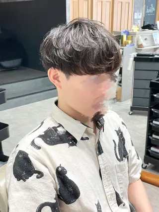 パーマ メンズ 伊関 優愛[メンズ◎]のヘアスタイル