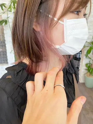 ミディアム 💖透明感カラー HAYATO💖のヘアスタイル