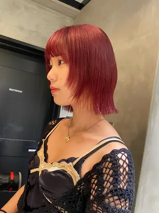 ショート カラー デザインカラー❤︎ イシイレイのヘアスタイル
