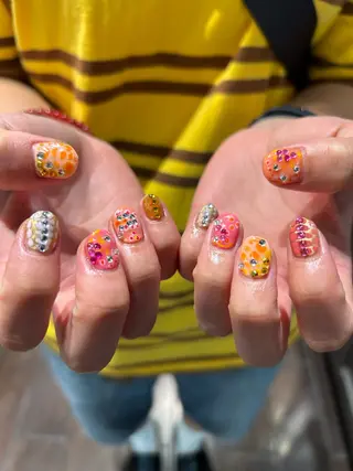 ネイル メンズ/艶髪/カラー サクラ🌸のヘアスタイル