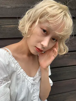 ショート ヘアアレンジ 🤍透明感/韓国風 🤍サクラギヒトミのヘアスタイル