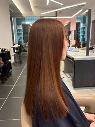 ロング 韓国🎀透明感カラー mizukiのヘアスタイル