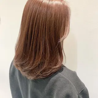 ミディアム 髪質改善/縮毛矯正 🎀小林 唯 🎀のヘアスタイル