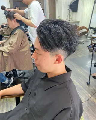 ショート メンズ レオ所属・仁和山 晃のヘアスタイル