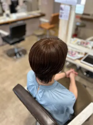 カラー chacha blanc佐藤のヘアスタイル