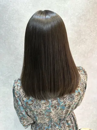 ロング 🔸縮毛矯正/髪質 改善カラー石崎🔸のヘアスタイル