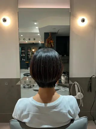 ショート 🍊暖色カラー🍊 sakuraのヘアスタイル