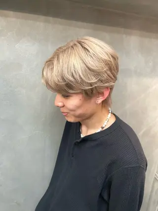 カラー メンズ TNB TOKYO所属・Insta 指名 No.1KURUMIのヘアスタイル