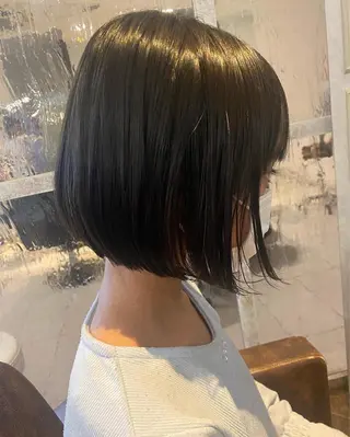 ミディアム 佃 知南のヘアスタイル