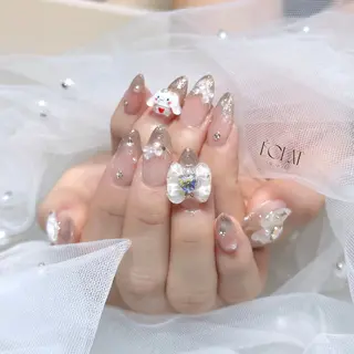 ネイル éclat nail studio（She nail studio内）所属・韓国ワンホン éclat🩵飯山のネイルデザイン