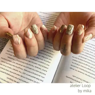 ネイル atelierLoopbyshiho所属・atelier Loop♪MIKAのネイルデザイン