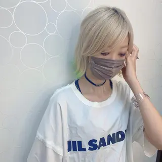 ショート カラー Y uuのヘアスタイル