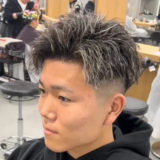パーマ メンズ 🔥メンズカット＋パ ーマ🔥菊池一真のヘアスタイル