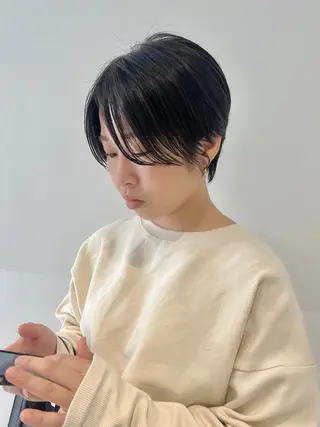 ショート カラー 宮永 智香のヘアスタイル