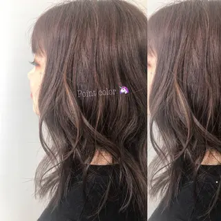 セミロング Riches by ENVY 西宮北口　リシェス バイ エンヴィー所属・SARA / 髪質改善/西宮北口のヘアスタイル