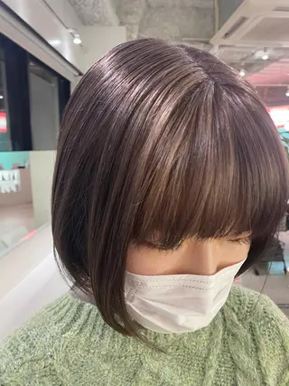 ショート ୨୧柔らかいカラー nozomi ୨୧のヘアスタイル