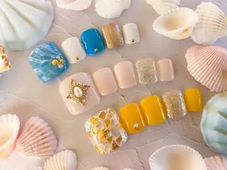 ネイル f'bloom L’ecrinのネイルデザイン