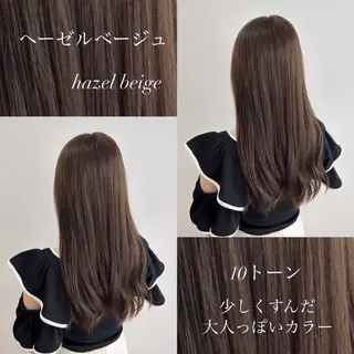 ロング カラー 韓国ヘア🧸髪質改善 🧸きくちみさきのヘアスタイル