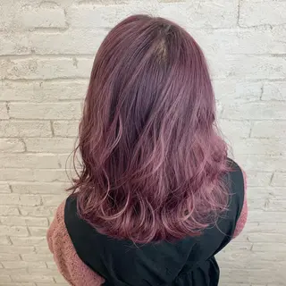 ミディアム カラー 🎀モテ髪ﾐﾙｸﾃｨ ｰ🎀yasunaのヘアスタイル